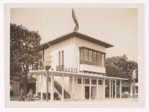 View of Bulgaria's pavilion, 1937 Exposition internationale, Paris, France