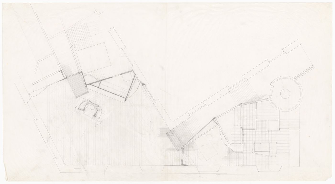 Floor plan for Casa Insinga, Milan, Italy