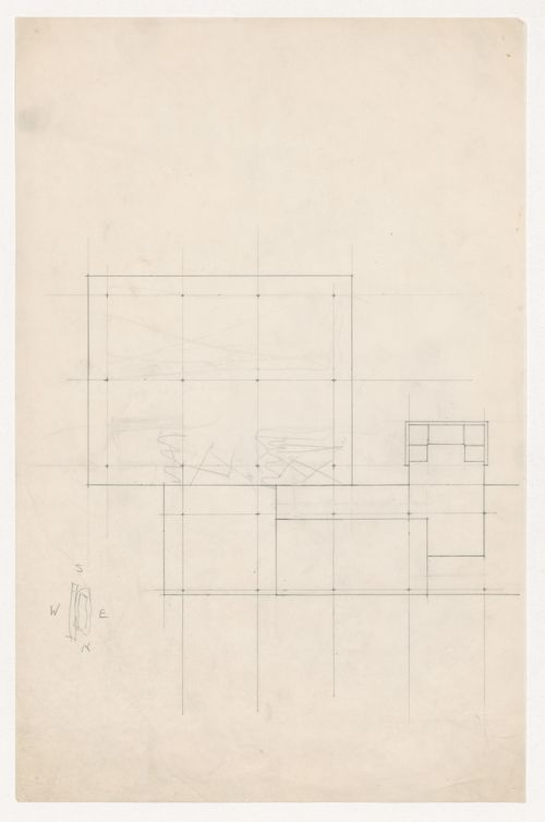 Plan for a campus building for Illinois Institute of Technology