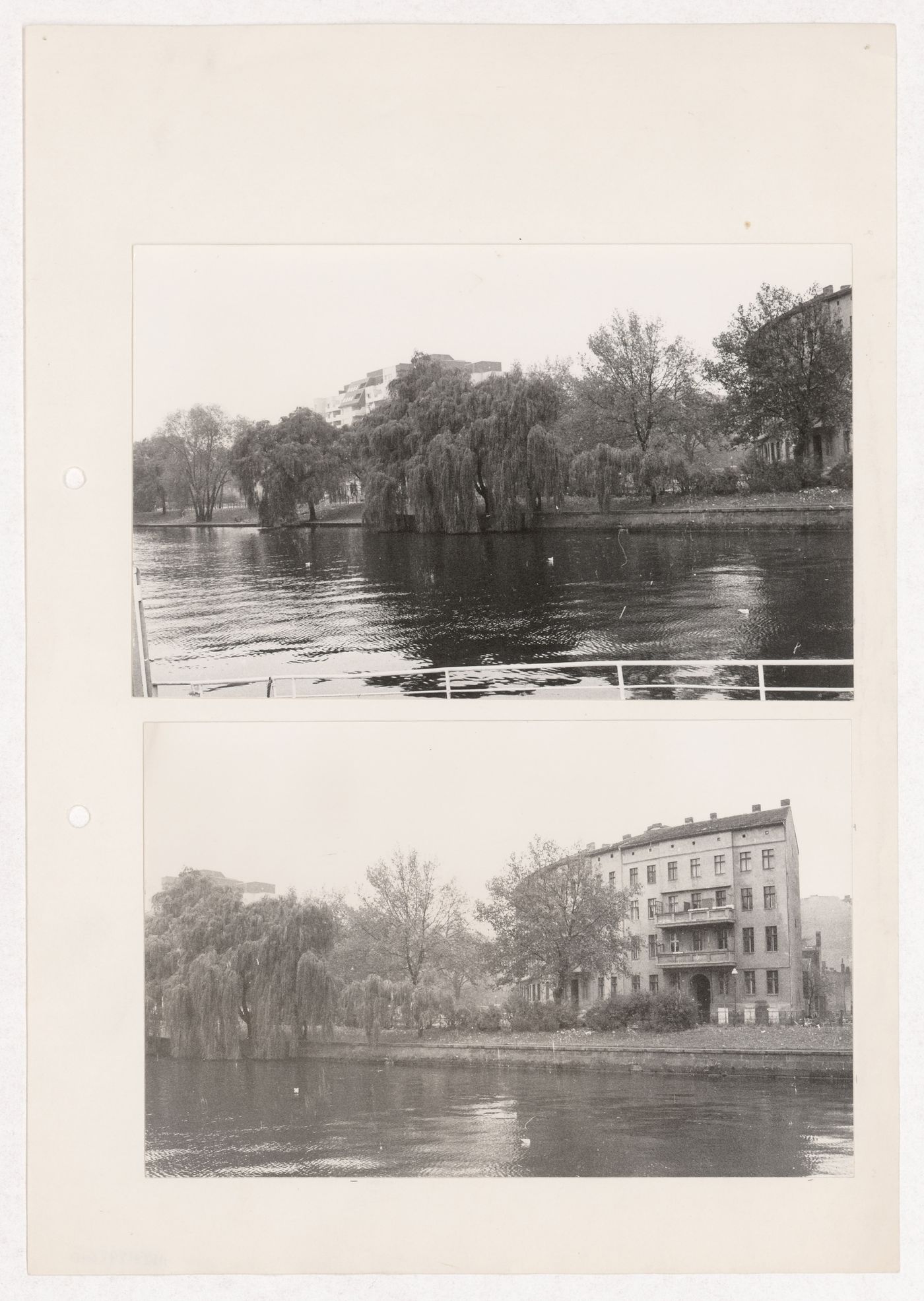 Views of project site for Blocke 70 und 89, Kreuzberg, Fränkelufer, Berlin, Germany