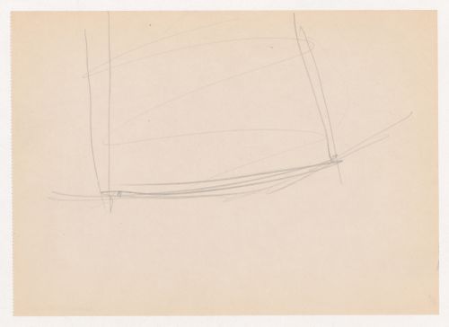 Sketch, probably for Museum for a Small City