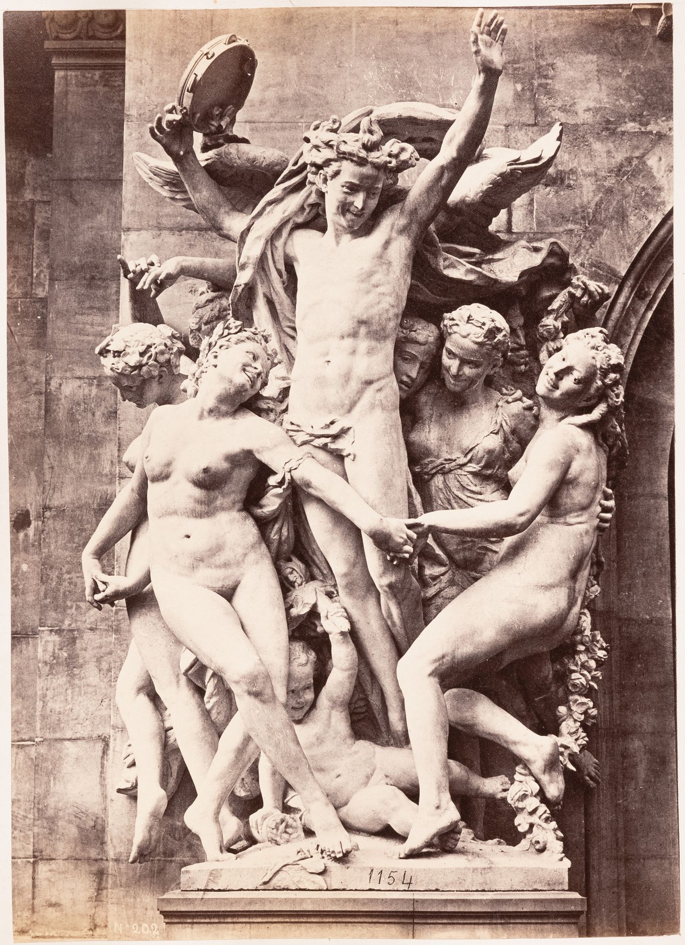 Plate from album ''Buildings, parks and streets of Paris, Versailles and environs, France''