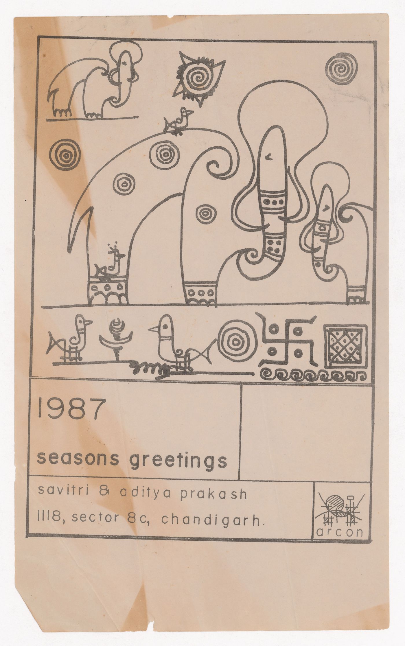 Greeting card by Aditya Prakash