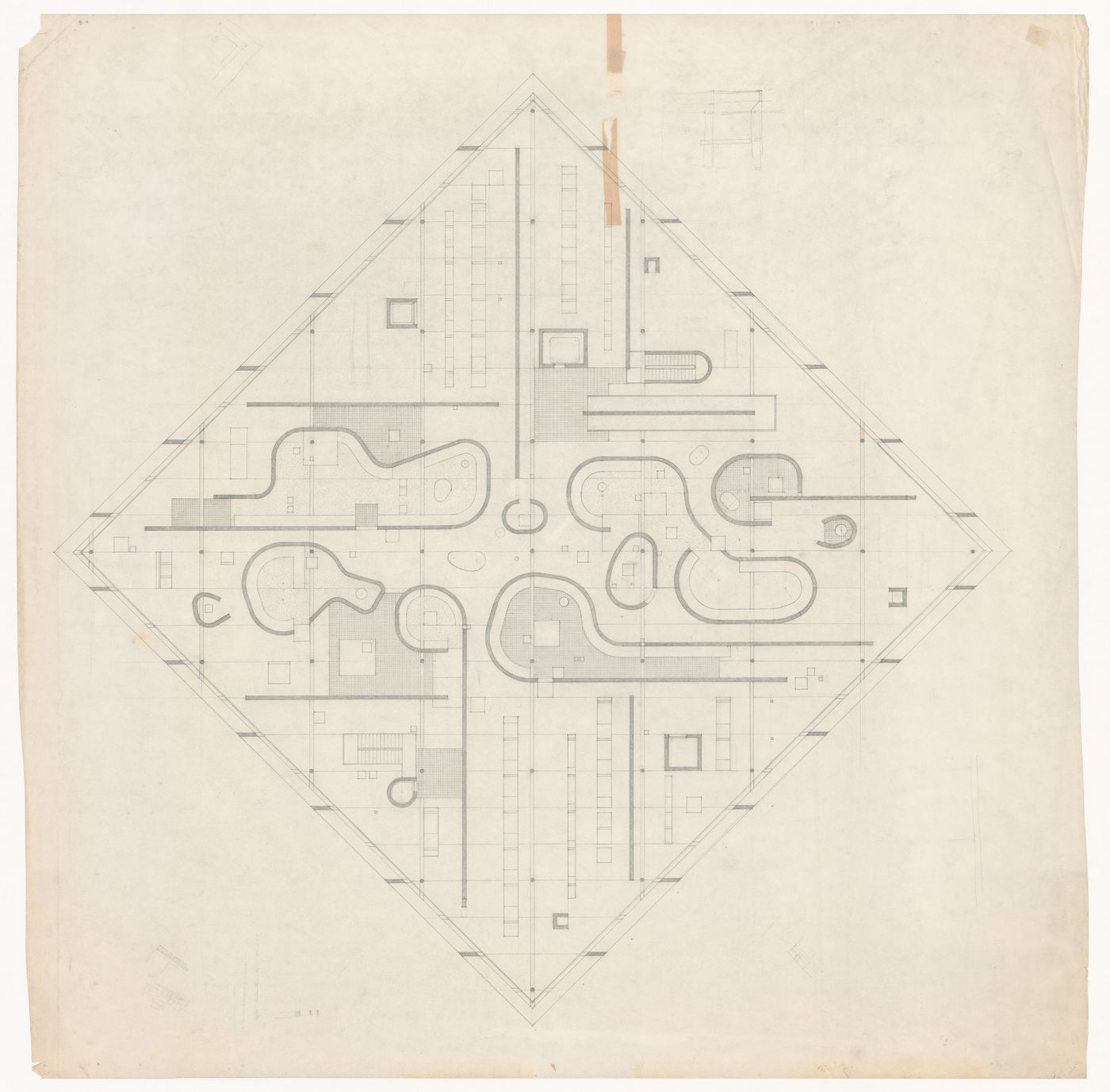 Plan for Diamond Museum C