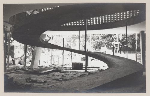 View of Leonel Miranda House, under construction, Rio de Janeiro, Brazil
