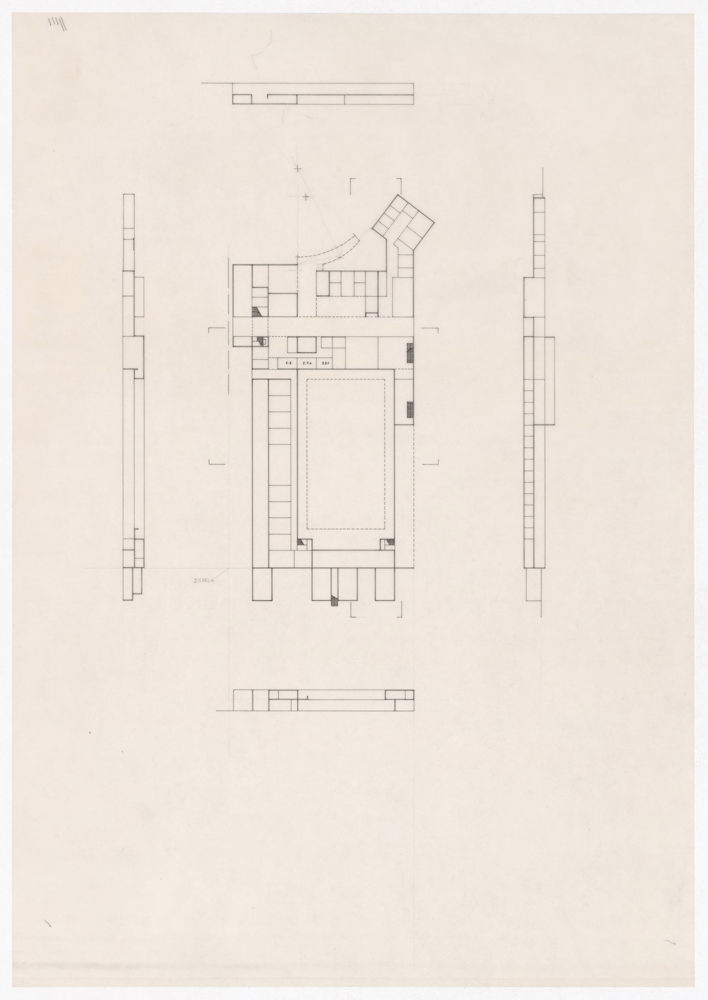 Plan for Kulturforum, Berlin, Germany