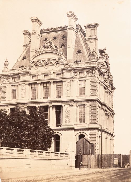 Plate from album ''Buildings, parks and streets of Paris, Versailles and environs, France''