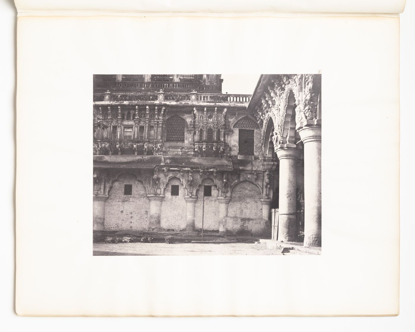 Tanjore. Palace [of the Rajah], south face of the quadrangle.