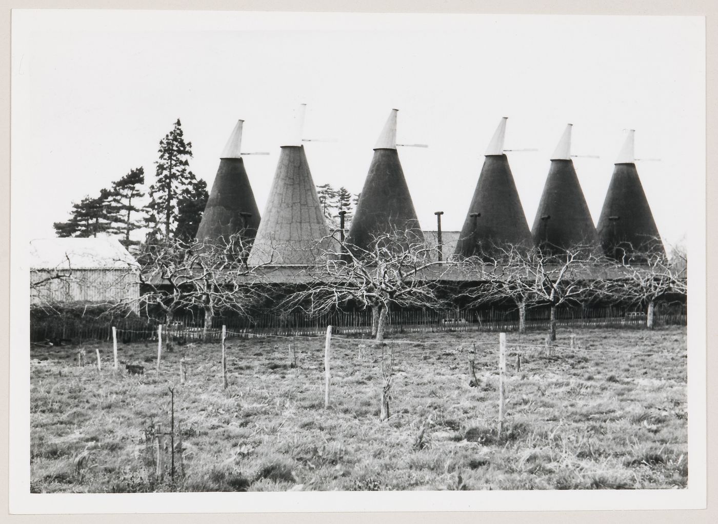 View of oast house, United Kingdom