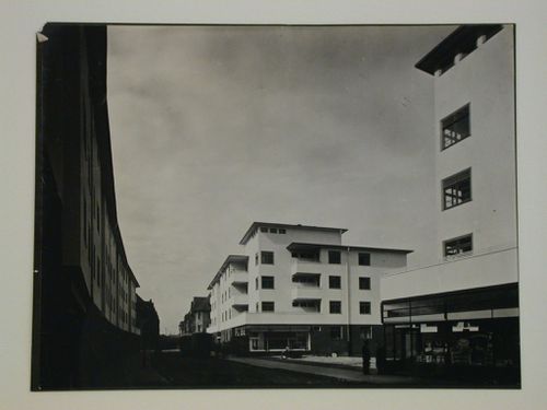View of a housing block, Cologne, Germany