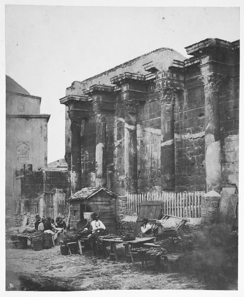 View of a temple, Athens, Greece