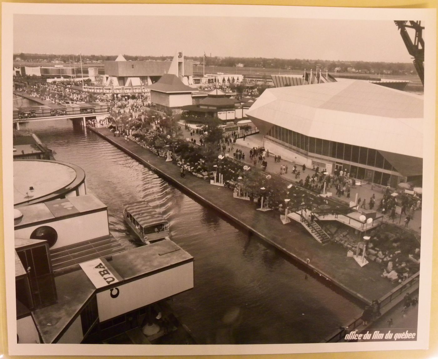 Partial view of the Île Notre-Dame site, Expo 67, Montréal, Québec