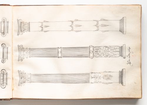 Designs for three Composite, or, "Italic" columns