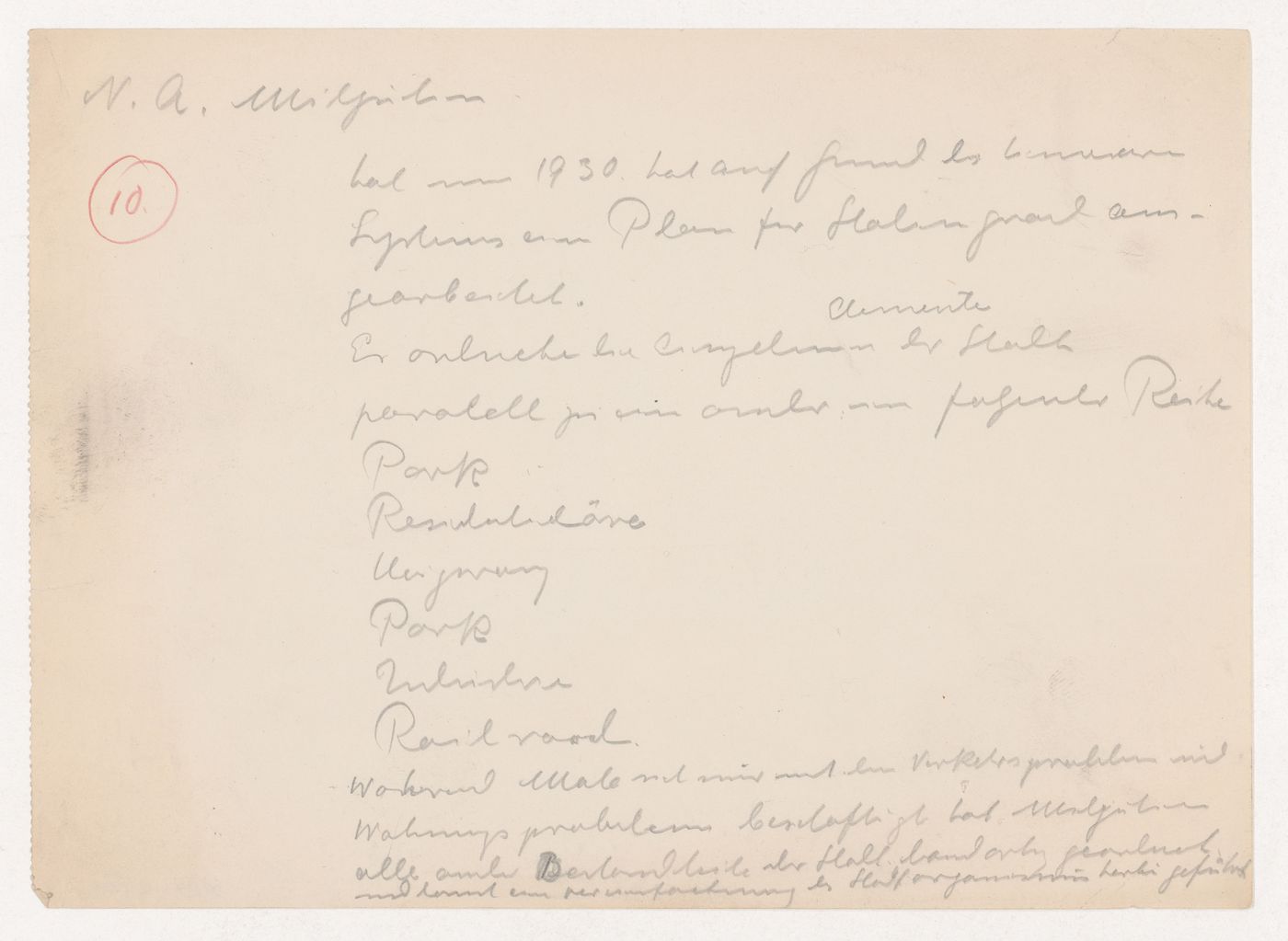Notes, probably for a lecture