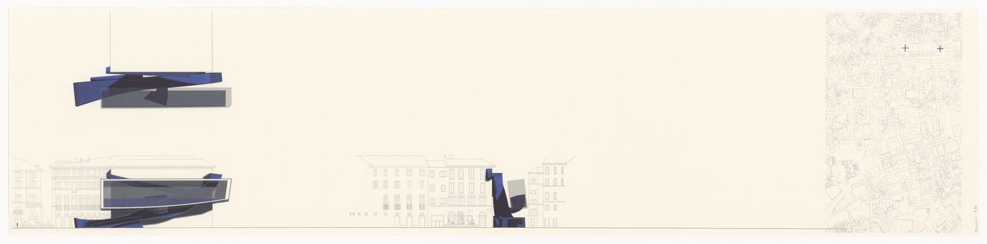 Drawing for Bath, Karl: An Architectural Narrative, Rome, Italy
