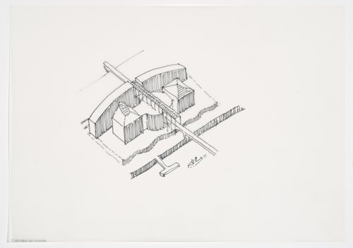 Bibliothèque de France, Paris, France: axonometric