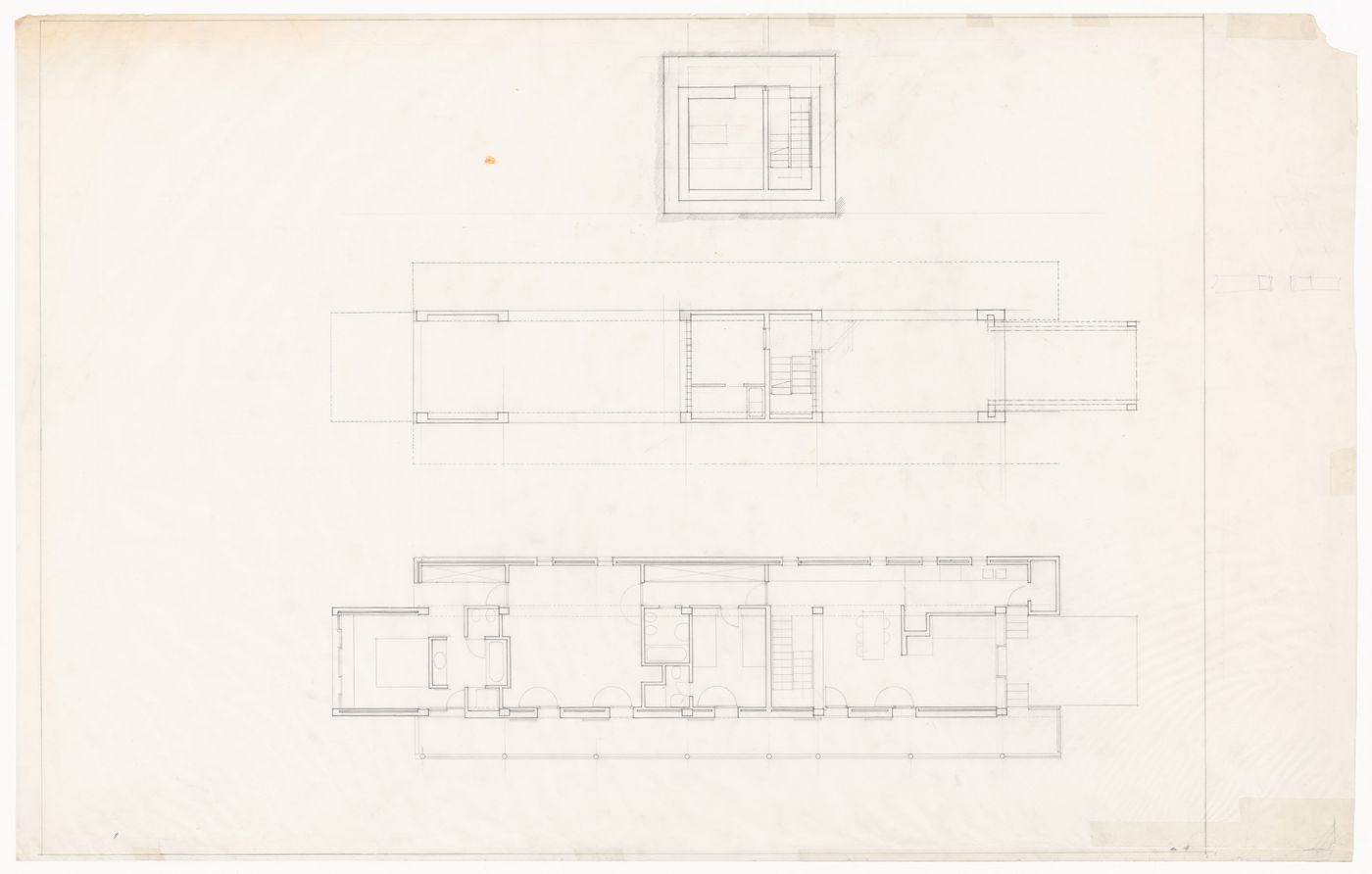 Floor plans for Unidentified house, Italy
