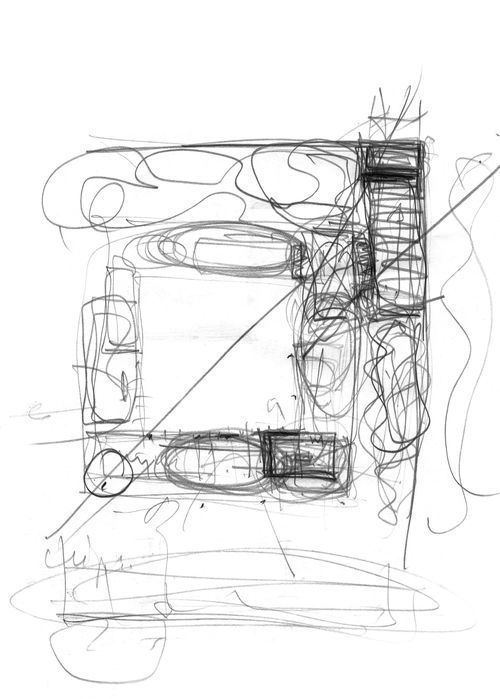 House in Chennai : sketch