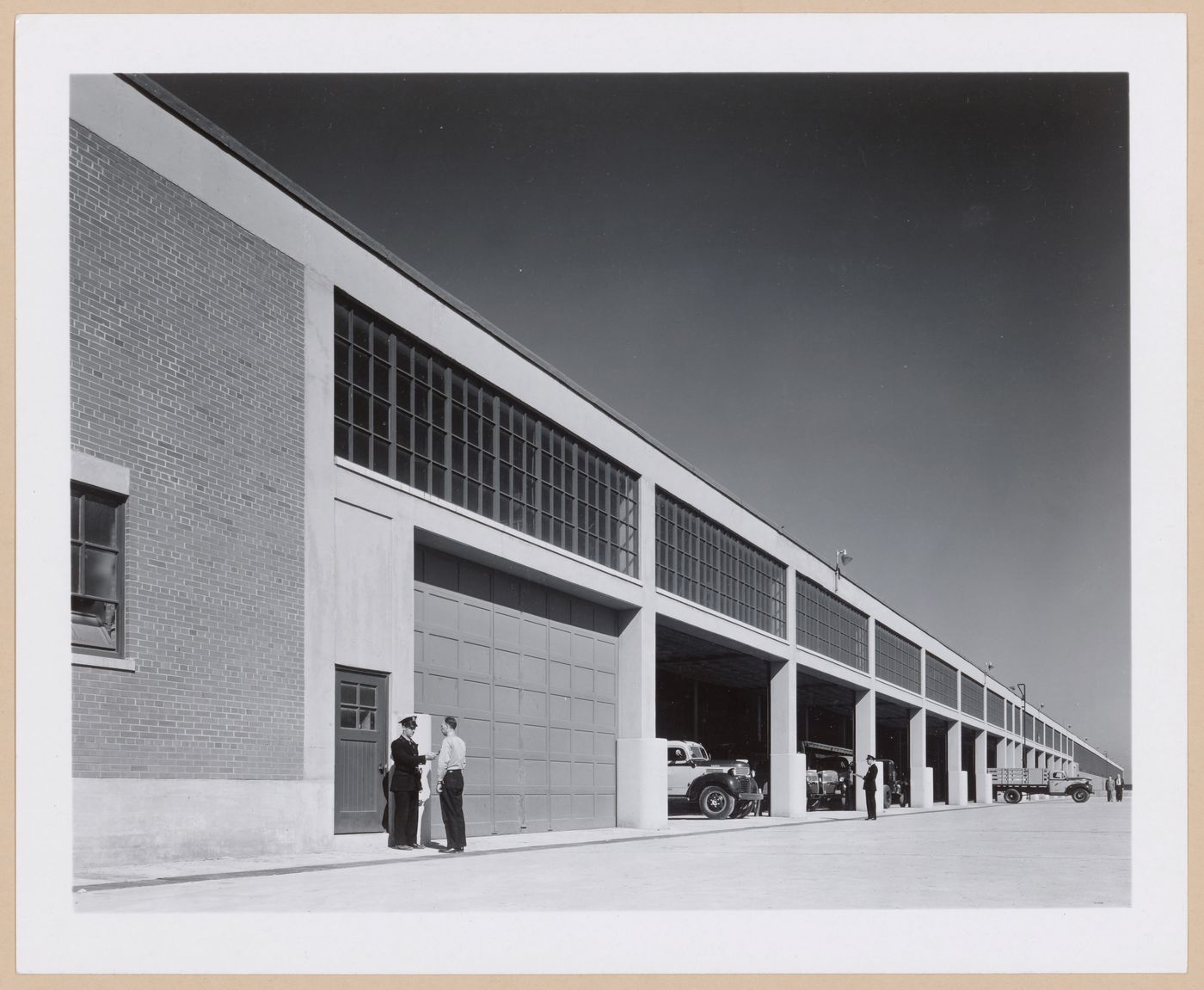 View of the Shipping and Receiving Department of the Automobile Assembly Building (also known as Building No. 4), Dodge Chicago Plant, Chrysler Corporation Dodge division, Chicago, Illinois