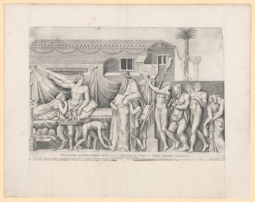 Elevation of the Ikarios relief