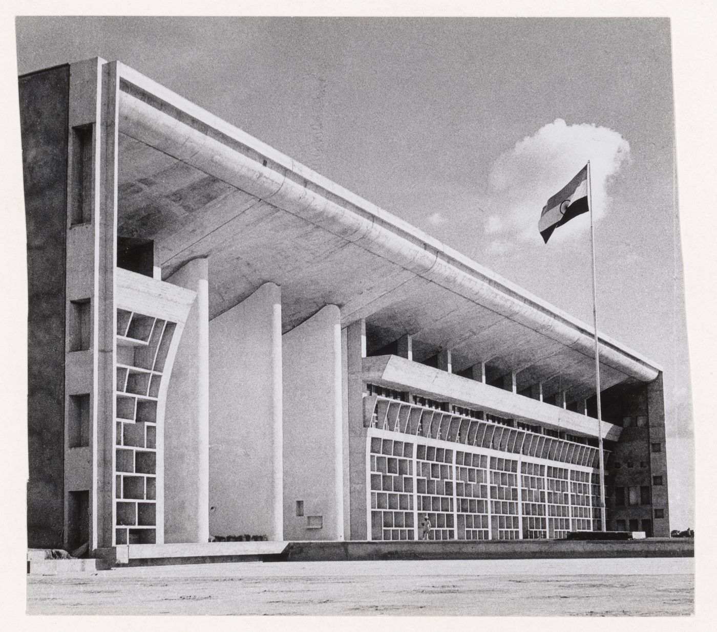 View of the High Court, Capitol Complex, Sector 1, Chandigarh, India