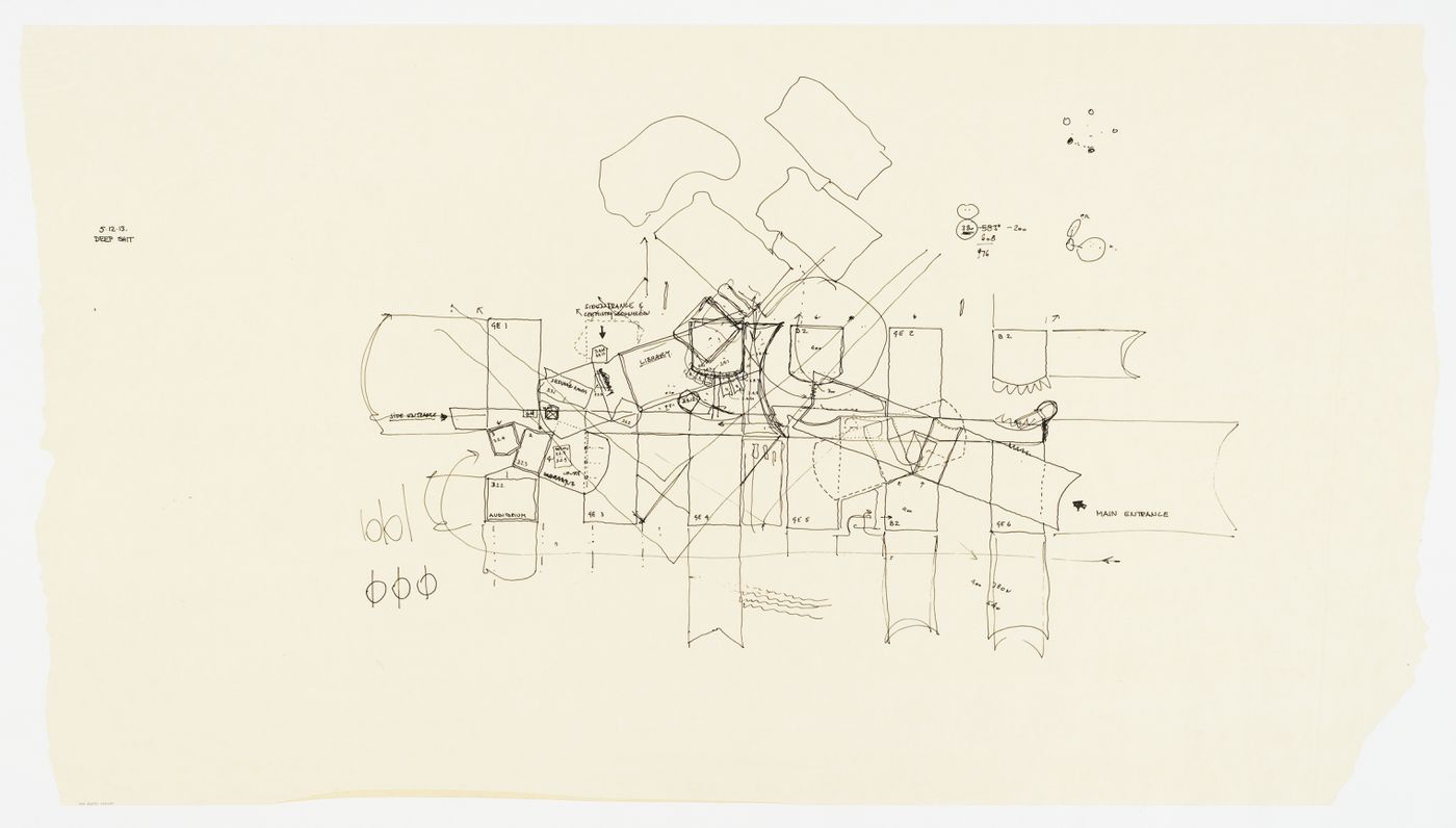 Plan, Biozentrum - Biology Center for the J.W. Goethe University, Frankfurt am Main, Germany