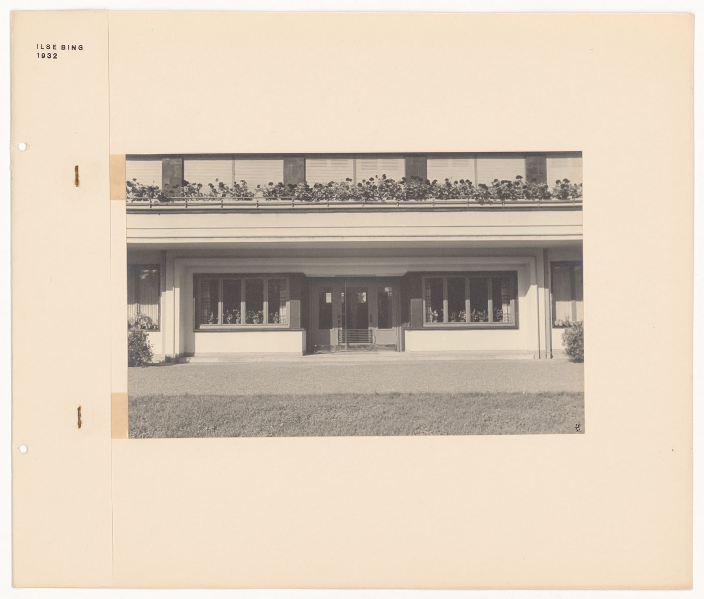 View of the entrance to the Mannheim Altersheim [home for the aged], Mannheim Germany