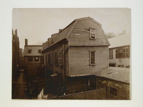 Greenleaf house, Greenleaf's Lane off Charter Street, Boston