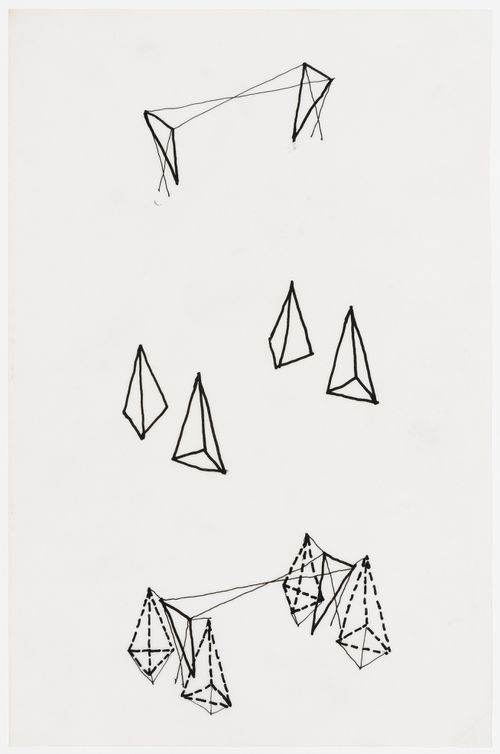 Conceptual sketches for the Aviary at the London Zoo, London, England