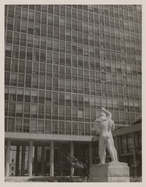 View of Ministry of Education and Health, Rio de Janeiro, Brazil
