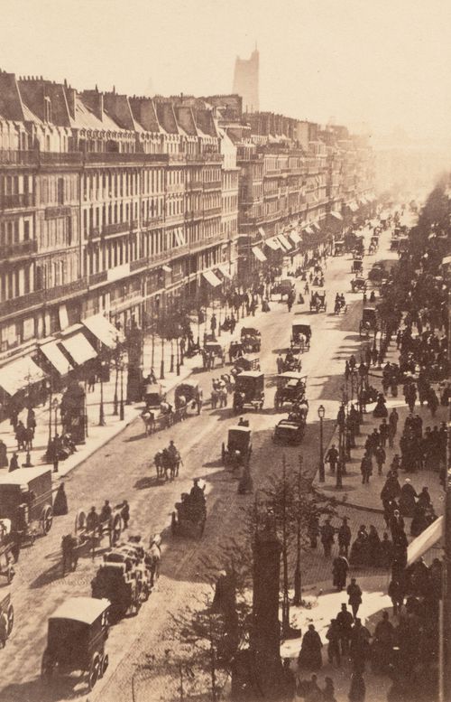 Plate from album ''Buildings, parks and streets of Paris, Versailles and environs, France''