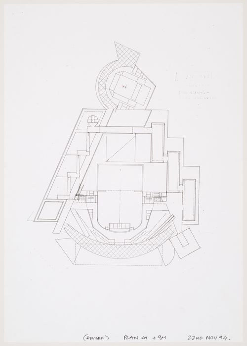 Lowry Centre, Salford, England: Plan