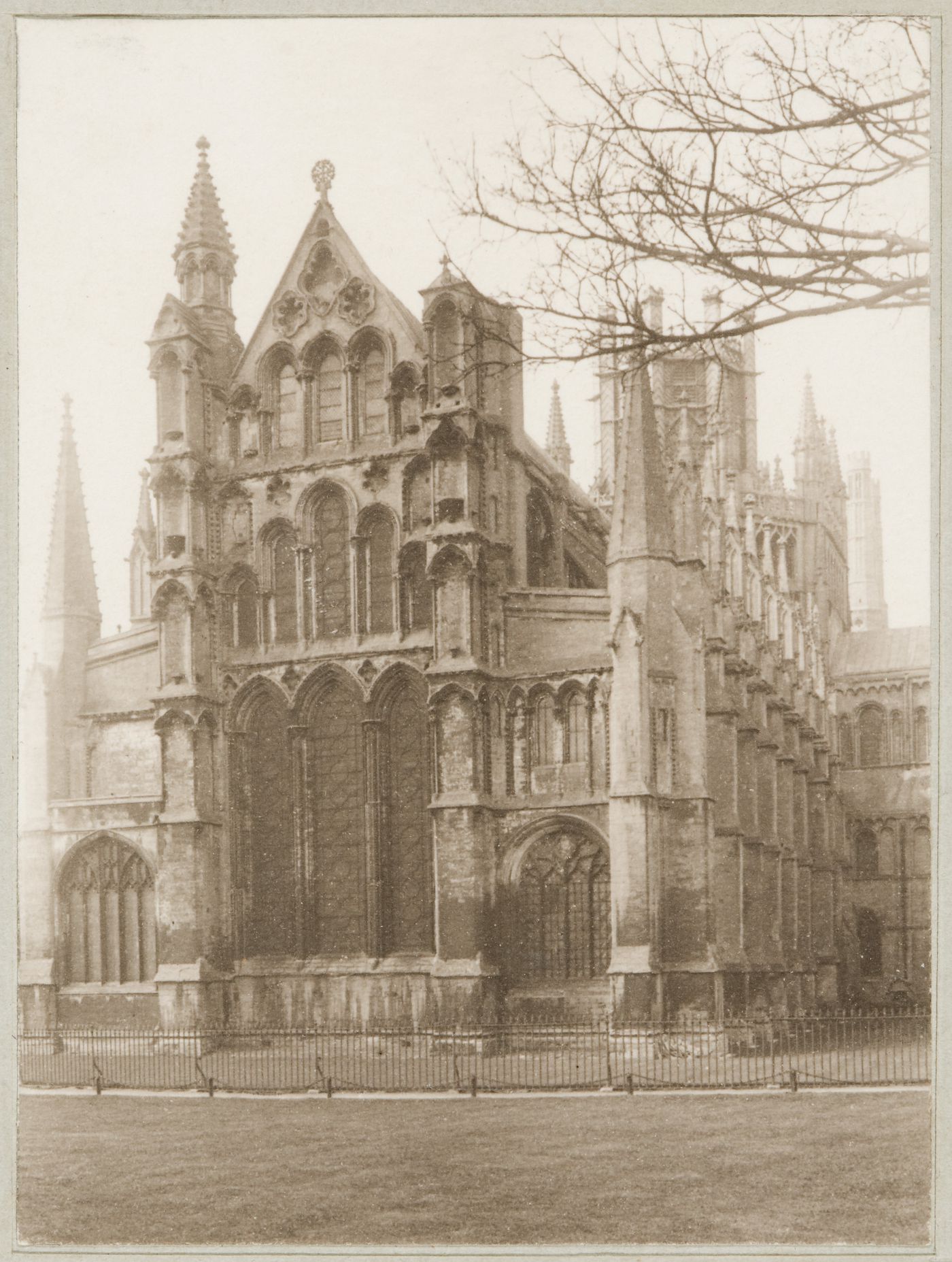 View of the east façade, Ely Cathedral, Ely, England
