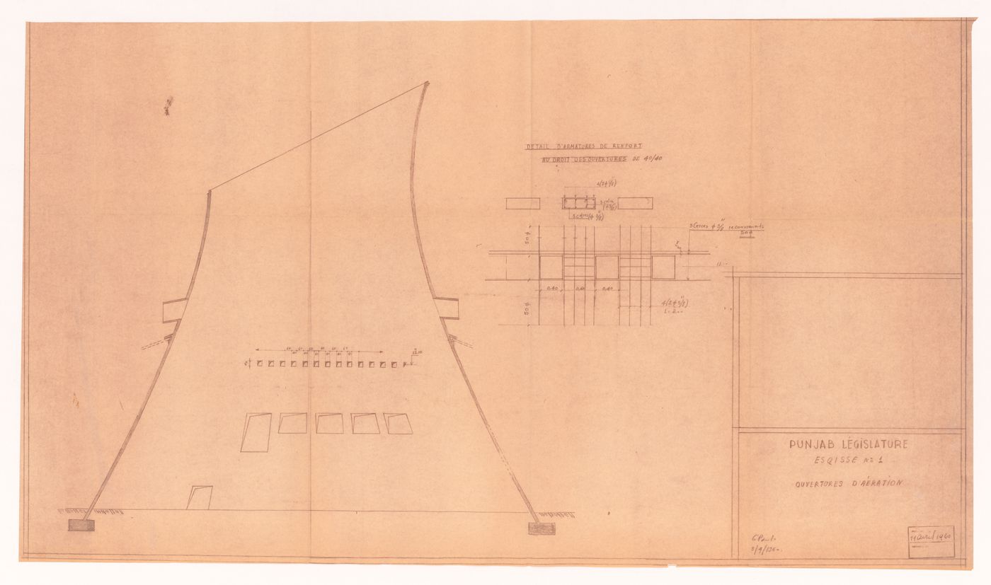 Palais de l'assemblé, Chandigarh
