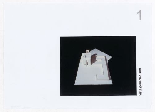 View of model for Igreja de Santa Maria do Rosário, Rome, Italy