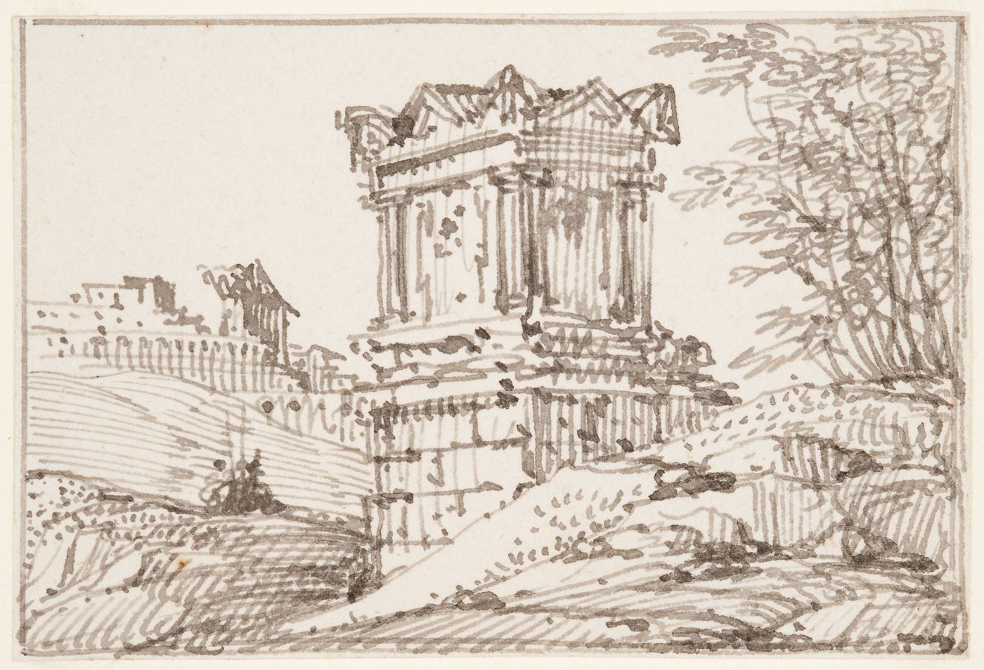 Imaginary view of Rome