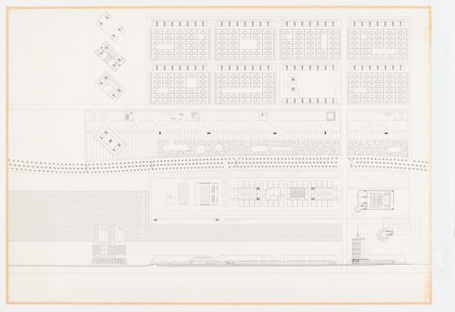 Site plan, Puerto Málaga, Spain