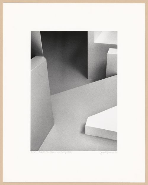 Abstract architectural view of the Fuller/Toms Loft, New York City, New York