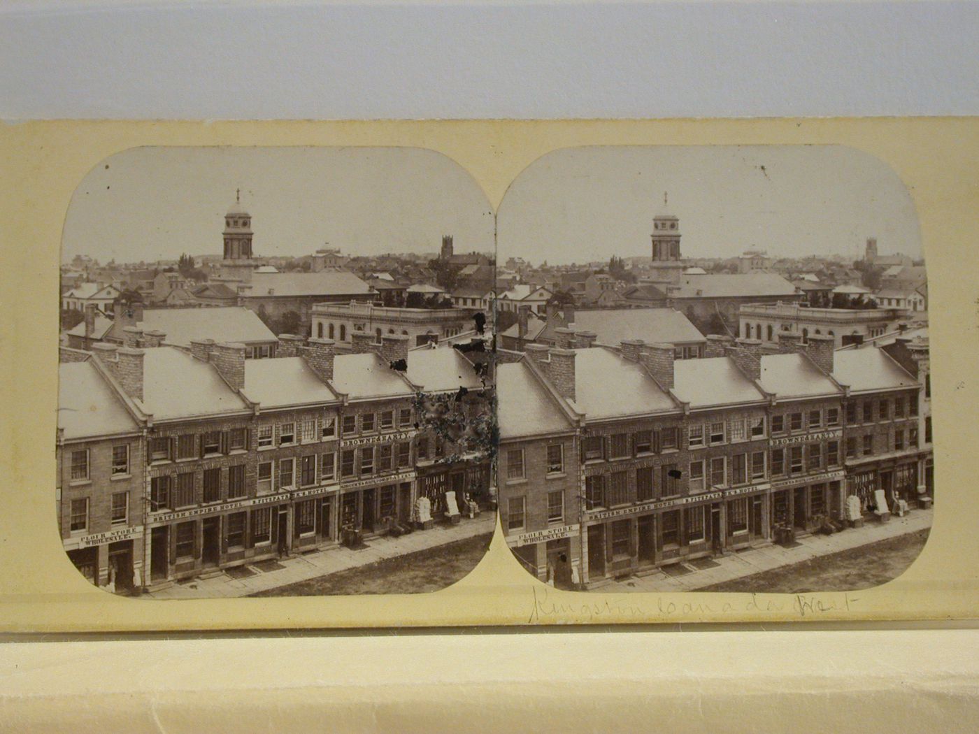 Stereoview of Kingston, Ontario