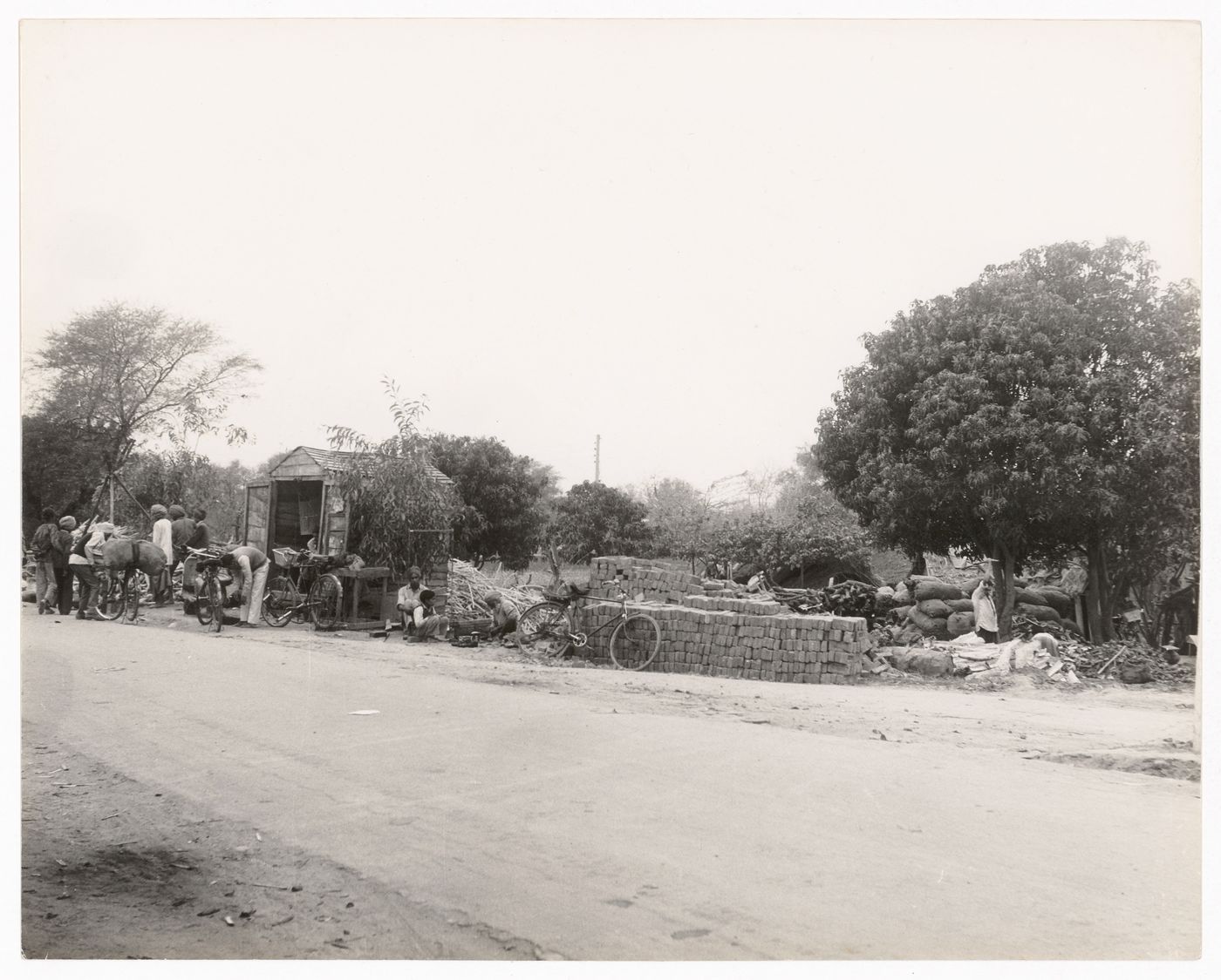 Photograph of village likely near Chandigarh, India