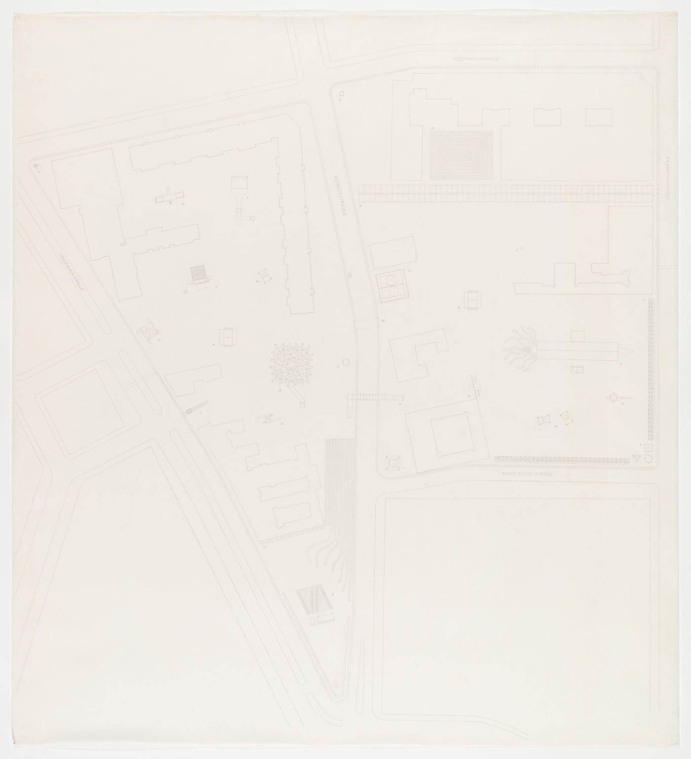 Berlin Masque: site plan