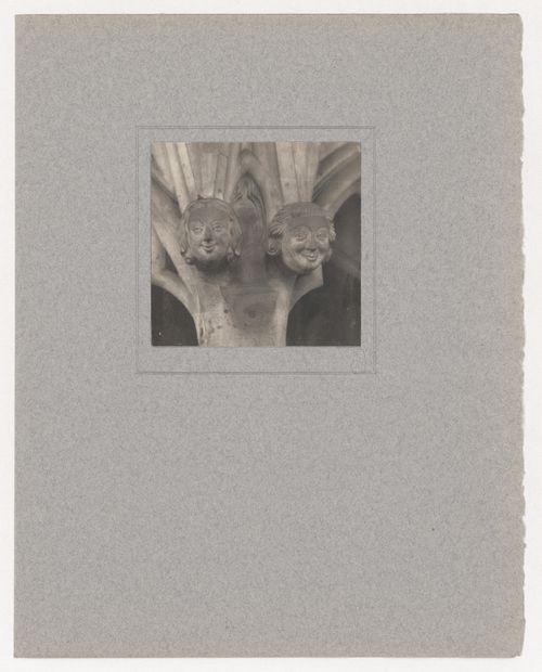 Plate from portfolio ''York Minster Chapter House''