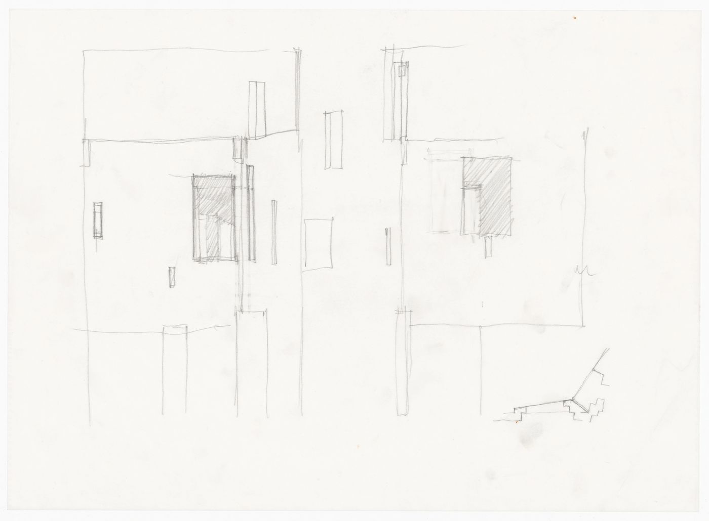 Sketches for Casa Miggiano, Otranto, Italy