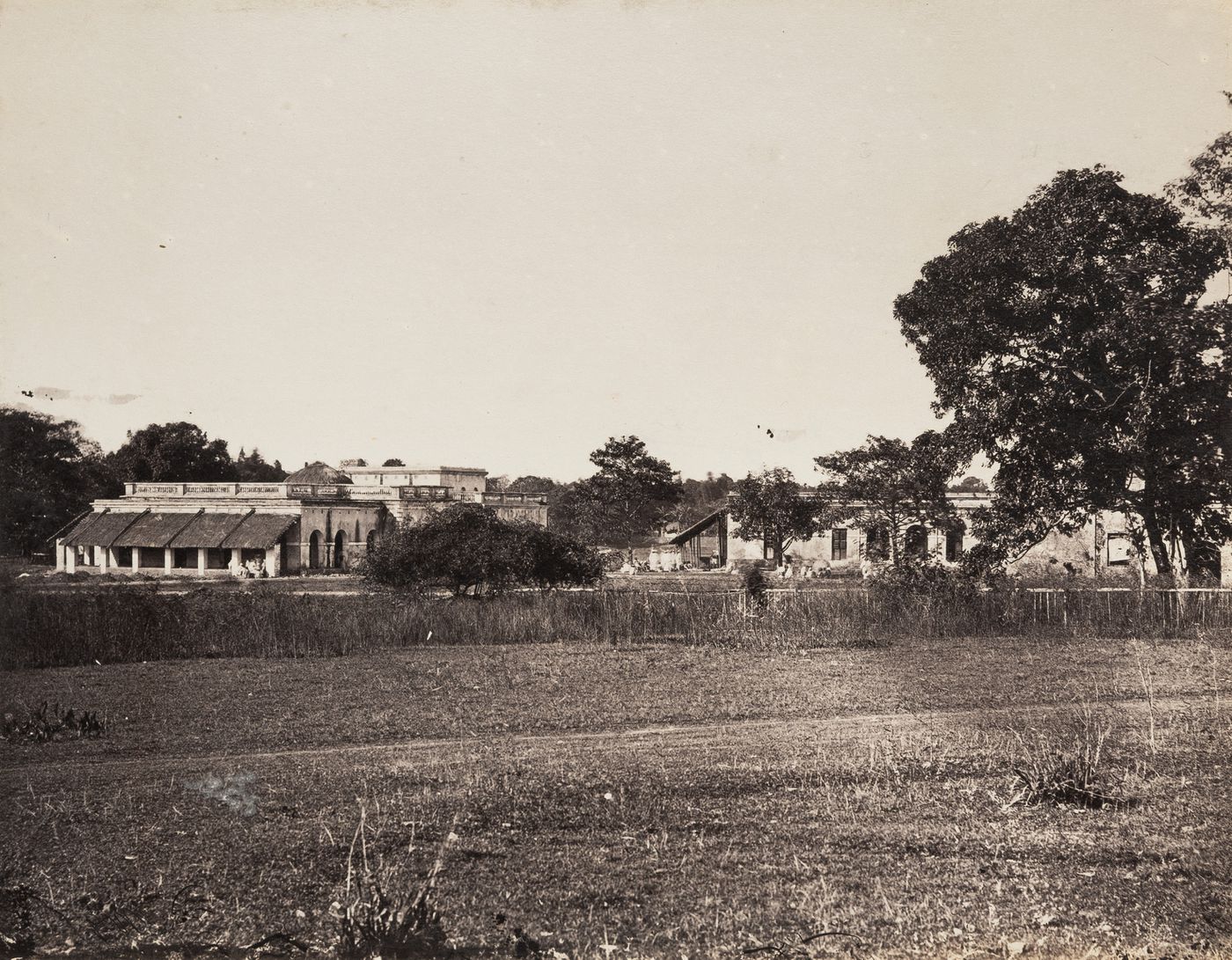 View of the Ameer's Court, Sylhet, India (now Bangladesh)