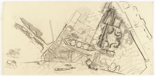 Site plan for the Palazzo dei Congressi, Venice, Italy