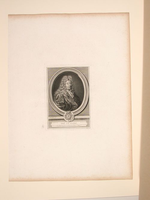 A portrait of Sébastien Le Clerc