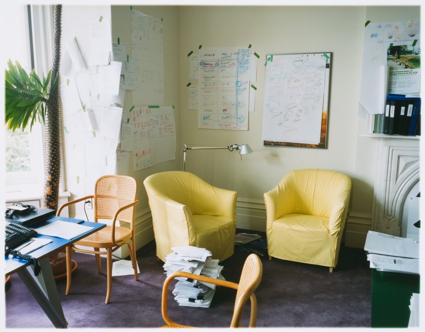 View of the director's office, Canadian Centre for Architecture, Montréal
