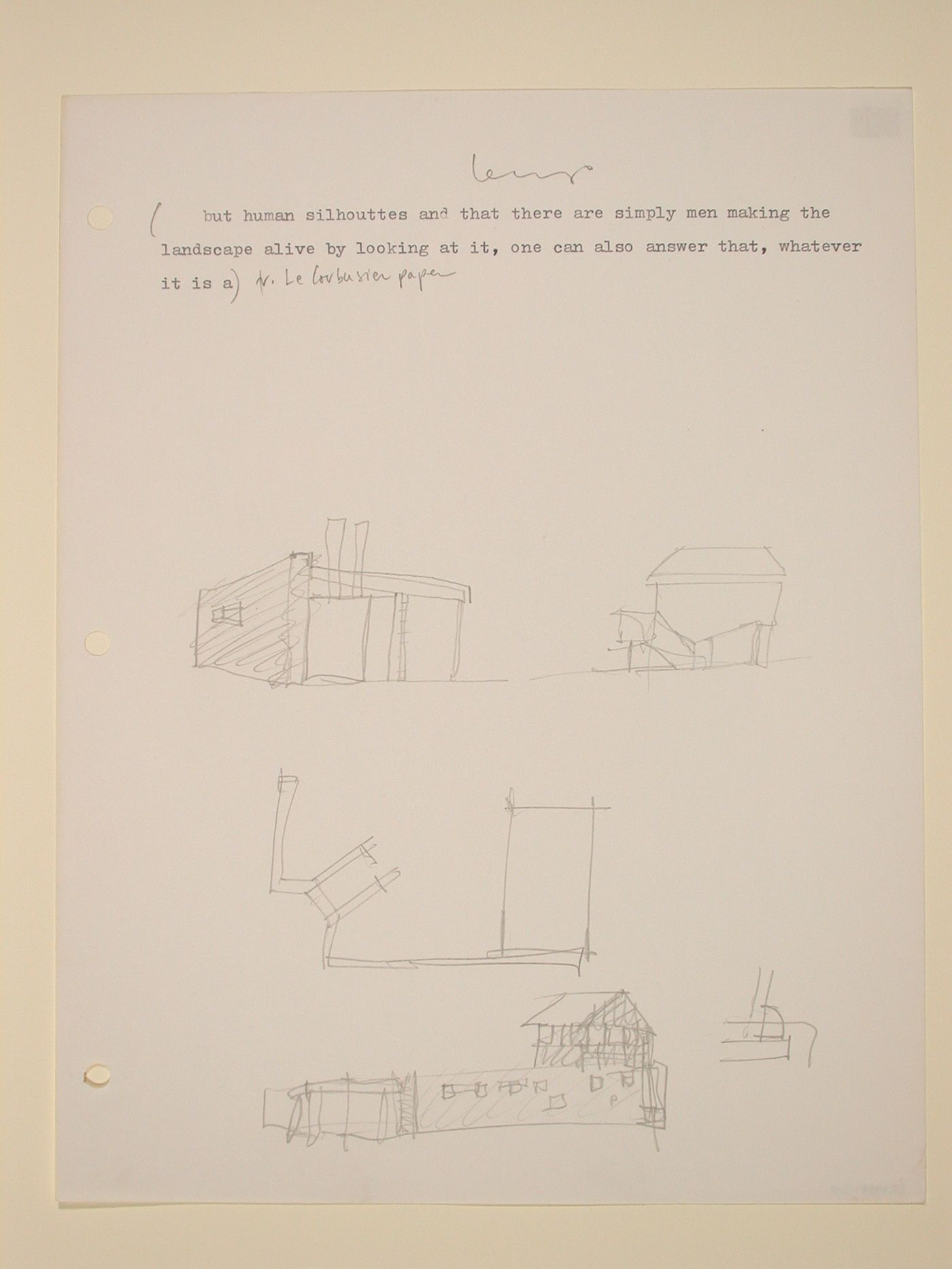 The Nofamily House - elevations &plan