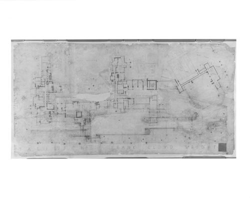 Ground plan for Taliesin III, Spring Green, Wisconsin