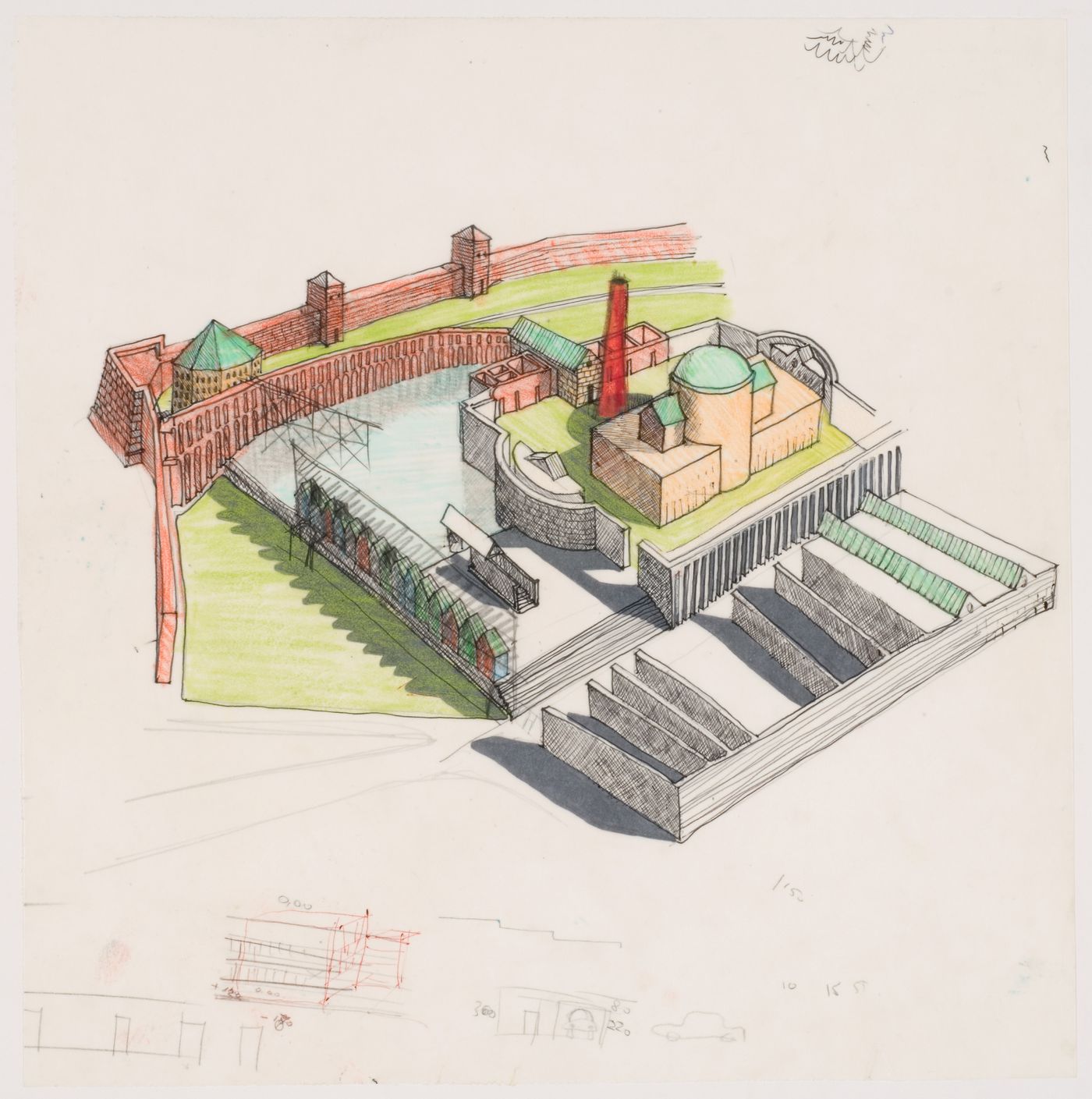 Roma interrotta: site perspective